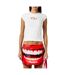Womens/ladies Angie Oval T-shirt White Diesel-4