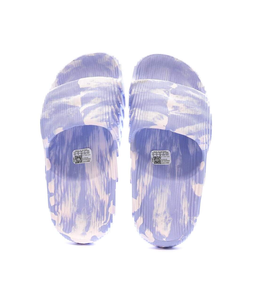 Claquettes violette femme adidas adilette 22 w-3