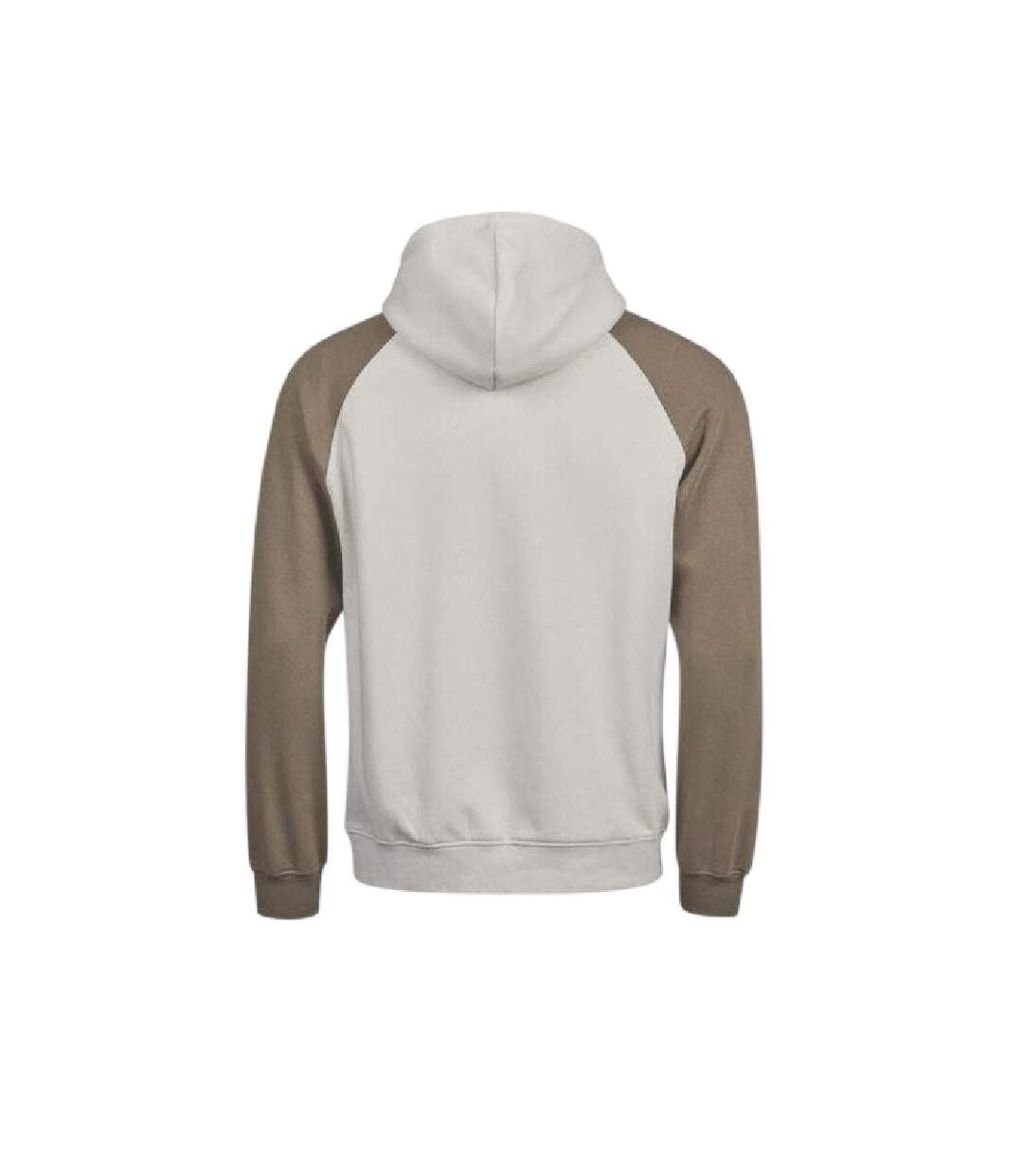 Sweat À Capuche Manches Raglan Unlabeled Homme Gris Vert De Gris Tee Jays-2