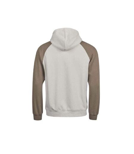 Sweat À Capuche Manches Raglan Unlabeled Homme Gris Vert De Gris Tee Jays