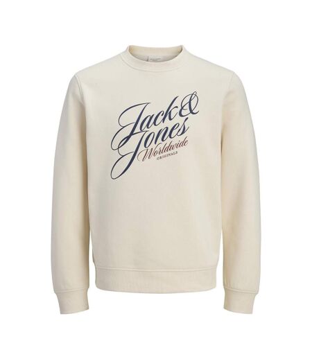 Sweat beige homme jack & jones jorin