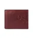Portefeuille Motif/style Logo Barker Taille Unique Bordeaux Osprey-1