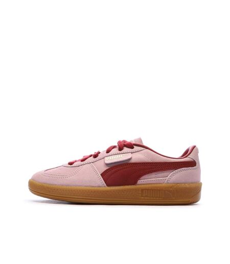 Baskets rose/fushia femme puma palermo