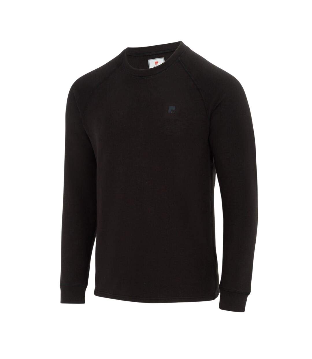 Mens Chamonix Raglan Sweatshirt Black Nevica-3