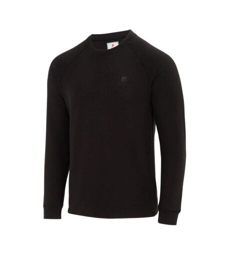 Mens Chamonix Raglan Sweatshirt Black Nevica