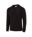 Mens Chamonix Raglan Sweatshirt Black Nevica-3