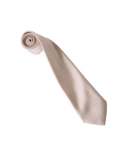 Cravate Colours Collection Taille Unique Beige Pâle Premier