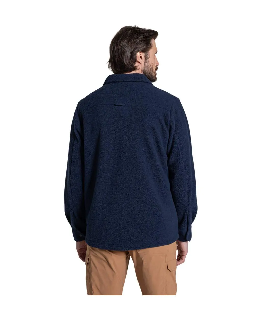 Mens Blencathra Overshirt Blue Navy Craghoppers-3