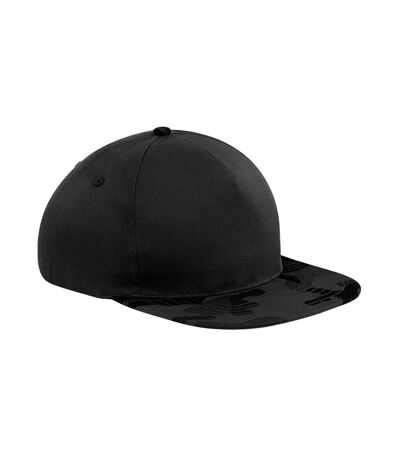 Beechfield - Casquette ajustable (Noir / Bleu nuit) - UTPC7040