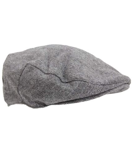 Casquette plate homme gris Universal Textiles