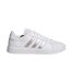 Baskets Motif/style À Rayures Grand Court Femme Blanc Adidas-4