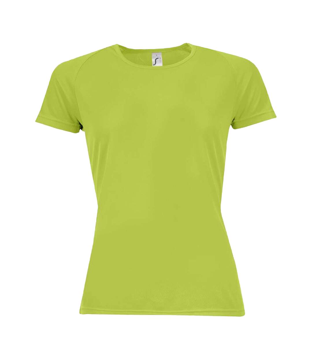 T-shirt Sporty Femme Vert Pomme SOLS-1