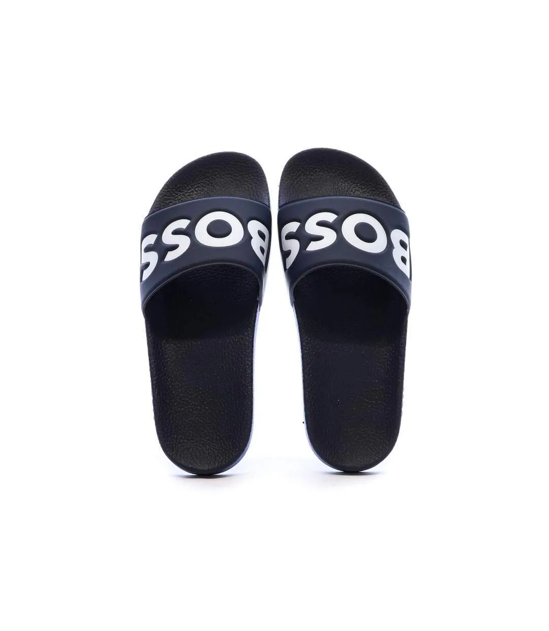 Claquettes bleu marine homme boss aryeh-2