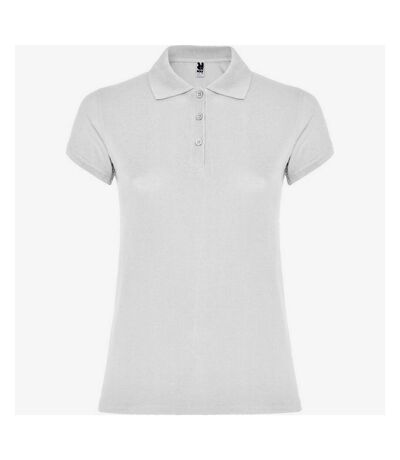 Roly Womens/Ladies Star Polo Shirt (White)