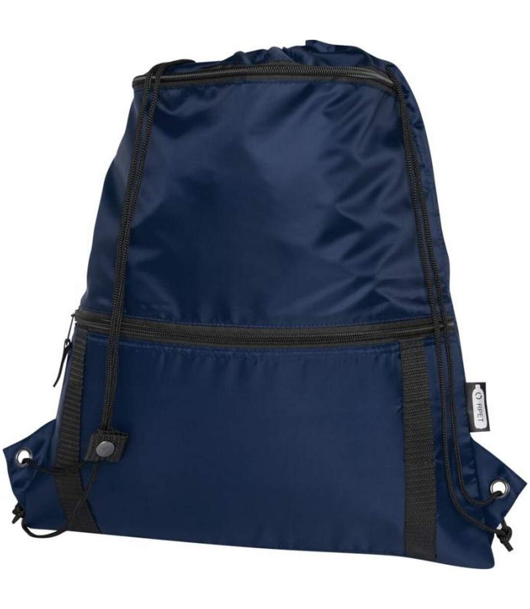 Adventure Recycled Insulated Drawstring Bag One Size Navy Bullet-1