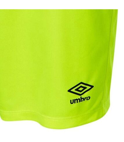 Umbro Mens Club II Shorts (Safety Yellow/Carbon) - UTUO827