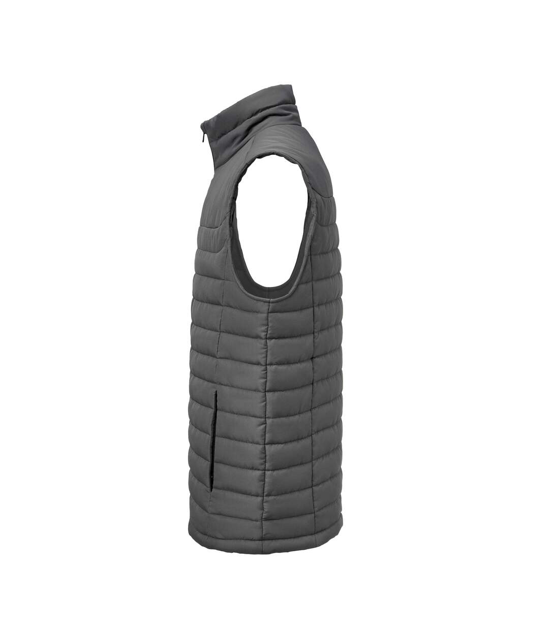 Doudoune Sans Manches Arches Homme Gris Acier James Harvest-3