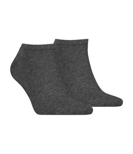Socquettes Motif/style Logo Homme Gris Foncé Calvin Klein