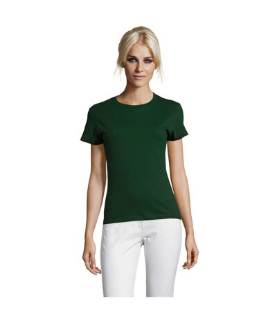 Regent T-shirt Femme Vert Bouteille SOLS
