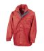 Mens midweight multi-functional jacket red/navy Result-1