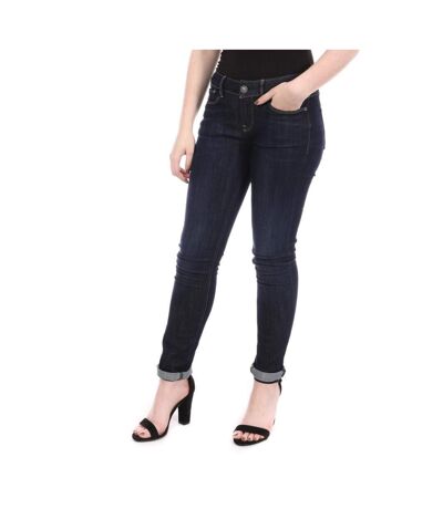 Jean Slim Bleu Brut Femme G-Star 3301 Contour - W24-L32