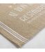 Set de Table en Jute Diner 30x45cm Blanc-2