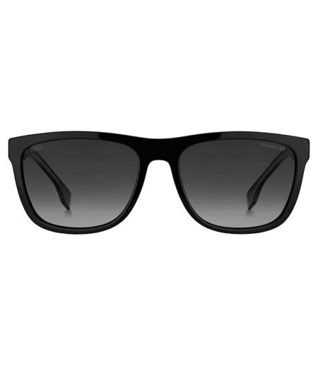 Lunettes De Soleil Motif/style Polarisé Homme Taille Unique Noir Mat Gris Hugo Boss