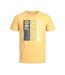 T-shirt Jaune Homme Jack & Jones 12255044 - XL