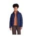 Womens/ladies Tech Midweight Down Jacket Navy Animal-4
