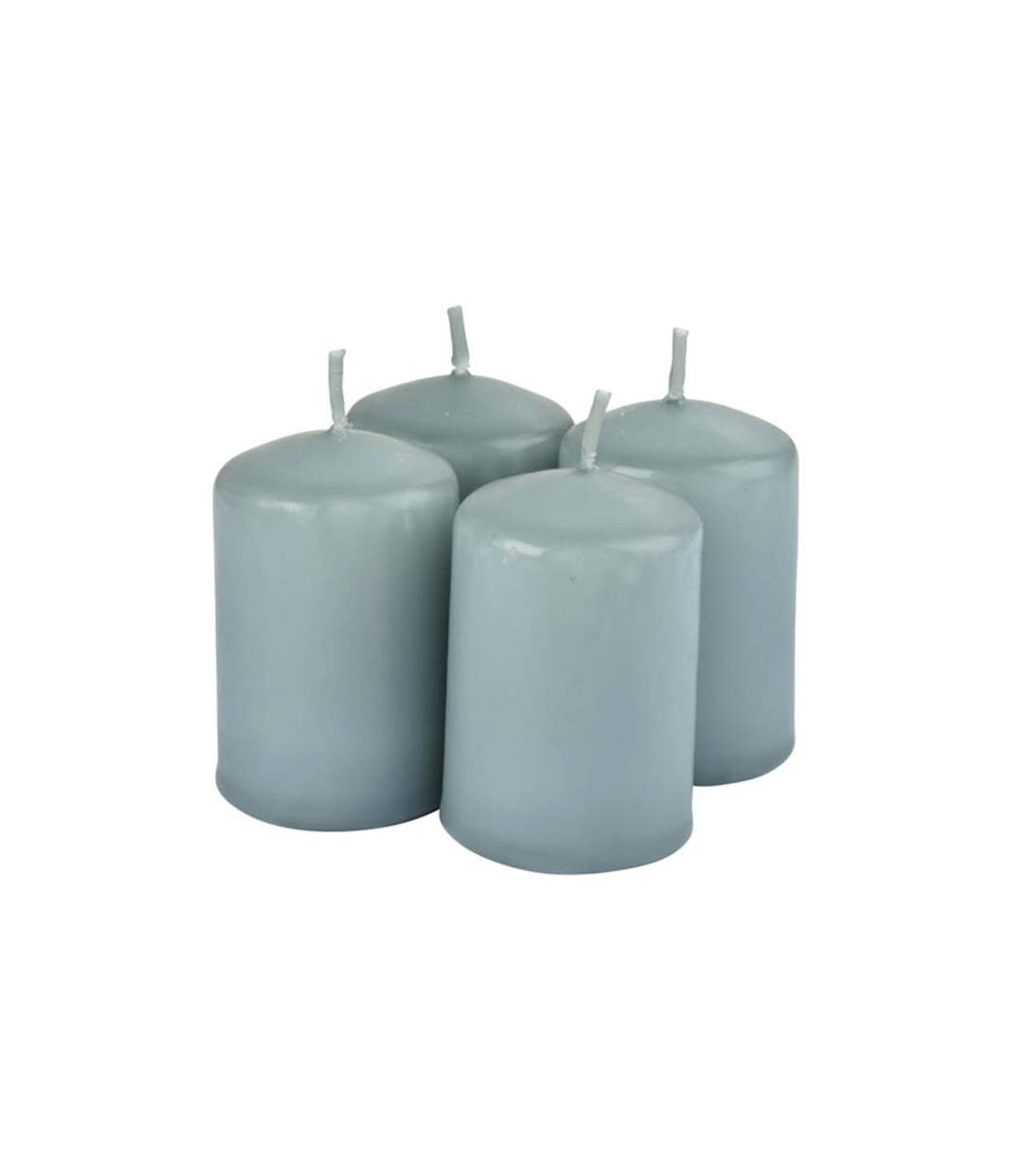 Lot de 4 Bougies Pilier Essentiel II 6cm Fleur de Coton-1