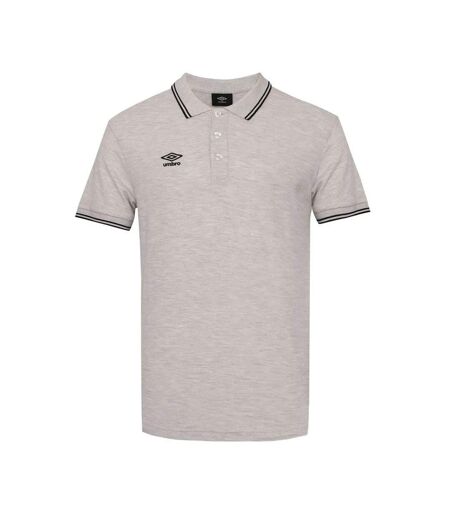 Polo Gris Homme Umbro Bas Net - M