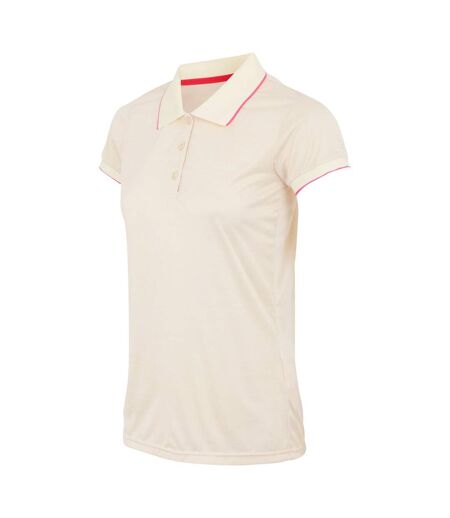 Womens/ladies remex ii polo neck t-shirt light vanilla Regatta