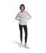 Womens/ladies Waffle Slim 3/4 Sleeve T-shirt White DKNY-4