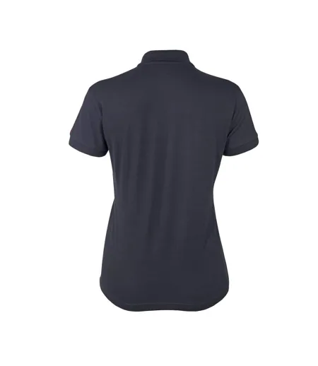 Womens/ladies Crossover Samos Polo Shirt Dark Navy Mascot
