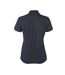 Womens/ladies Crossover Samos Polo Shirt Dark Navy Mascot-2