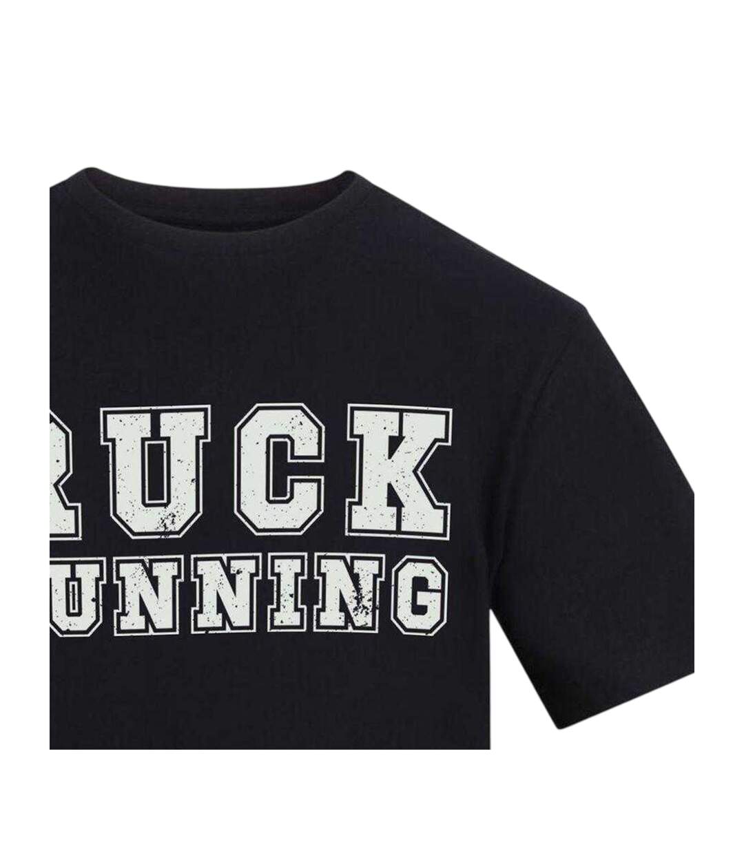 T-shirt Ruck Funning Homme Noir AWD-3