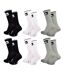 Chaussettes QUIKSILVER REGULAR CREW - Pack de 6-3