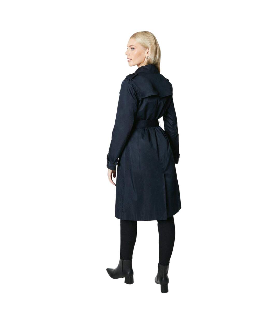 Trench premium femme bleu marine Principles-2