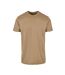 T-shirts Basic Homme Kaki Bordeaux Urban Classics-3