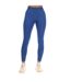 Womens/ladies Series-2 Long Leggings Blue Skins-1