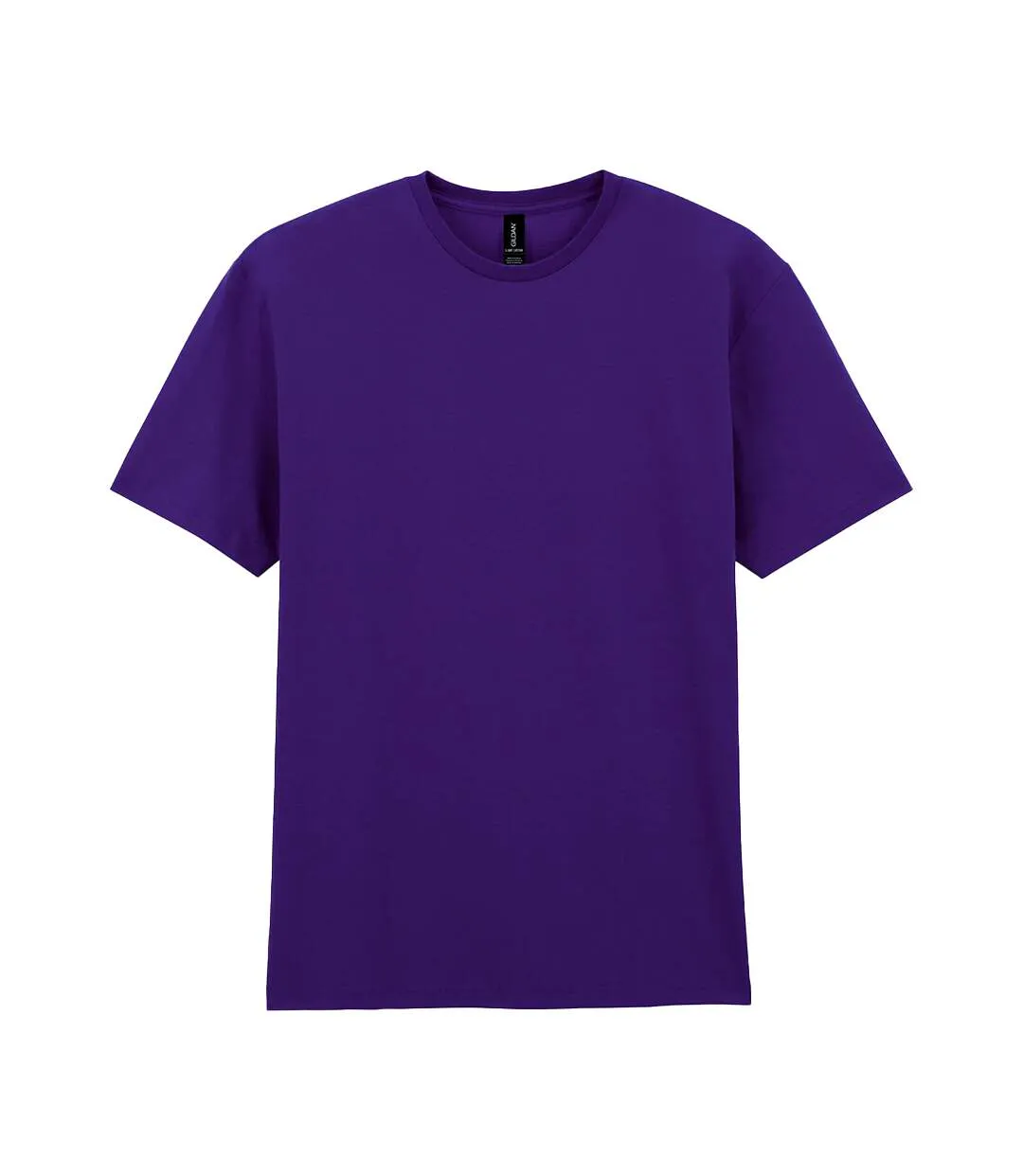 Mens Cotton Lightweight T-shirt Purple Gildan-1