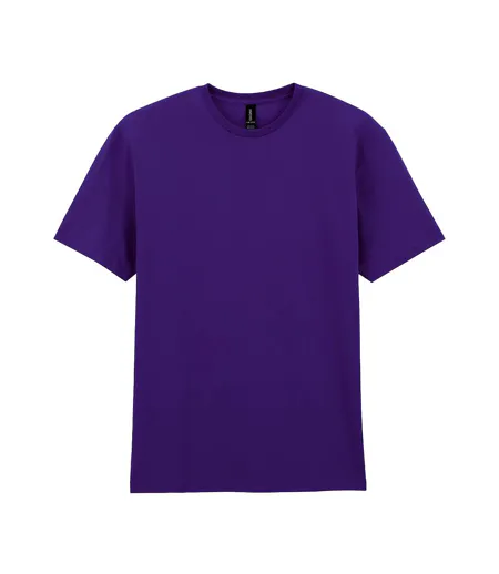 Mens Cotton Lightweight T-shirt Purple Gildan