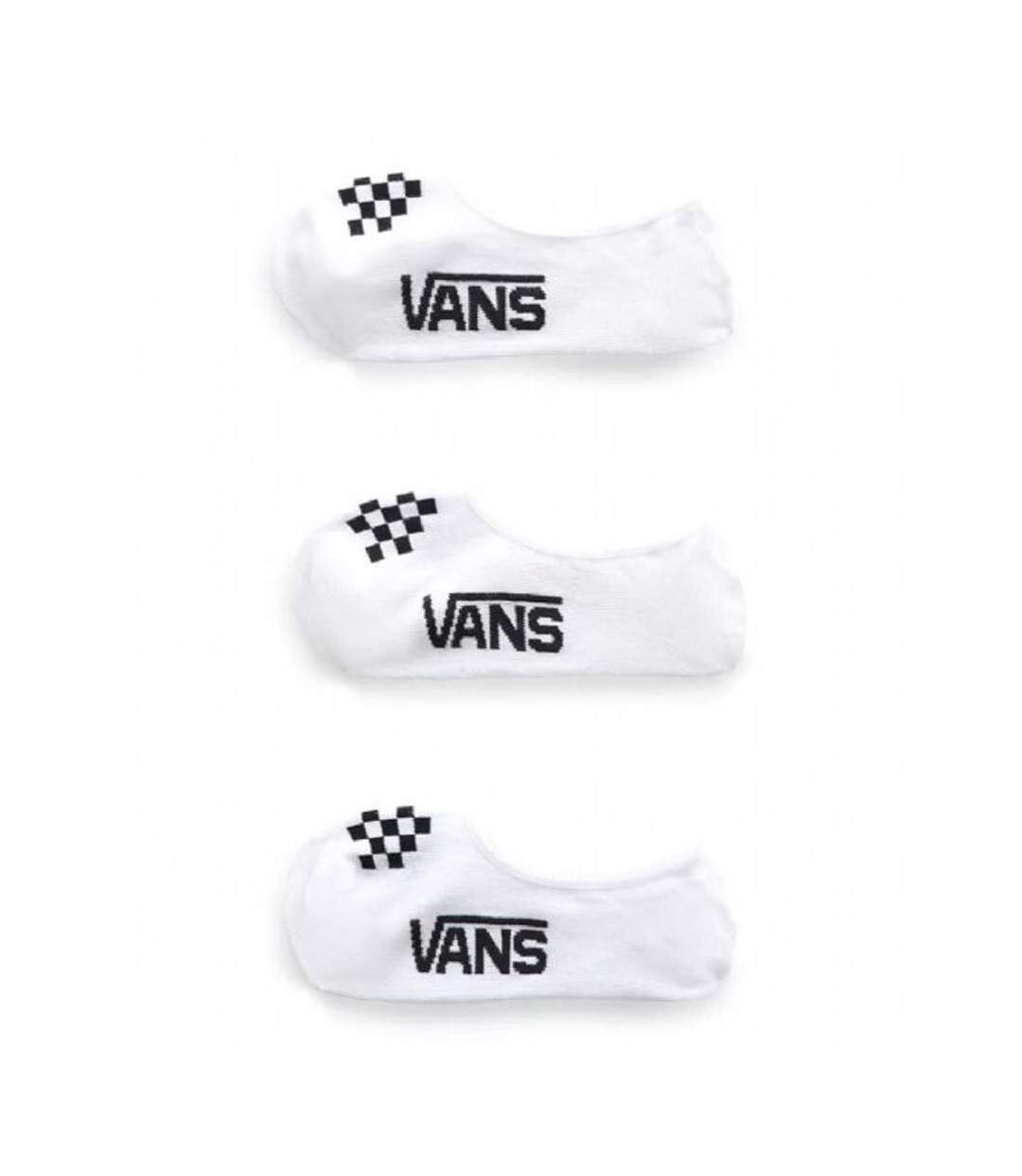 Chaussettes blanches femme vans classic canoodle-1