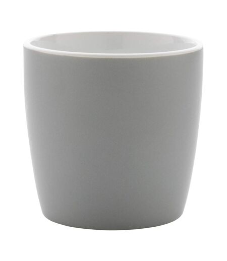 Inner two tone ceramic 300ml mug one size grey XD Collection