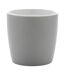 Inner two tone ceramic 300ml mug one size grey XD Collection-1