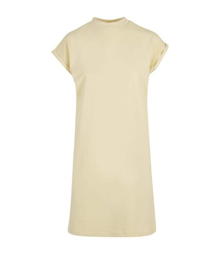Robe À Épaules Rallongées Pour Dames Et Femmes Jaune Tendre Build Your Brand