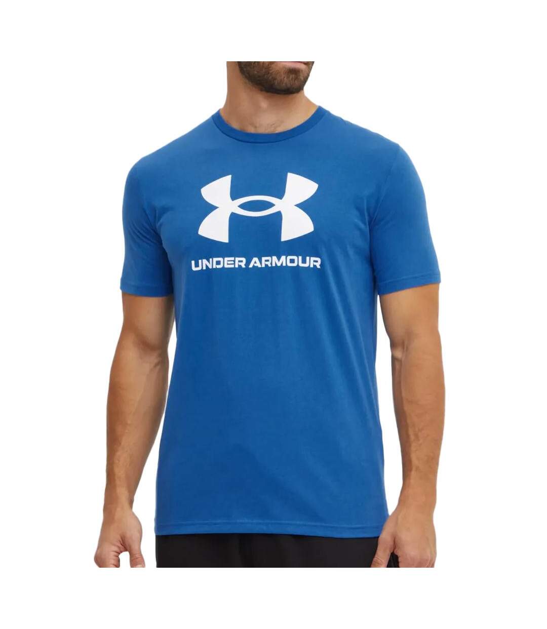 T-shirt Bleu Homme Under Armour Update - L-1