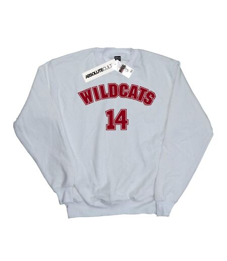 Disney Sweatshirt High School Musical The Musical Wildcats 14 Femme/Femme (Blanc) - UTBI21707