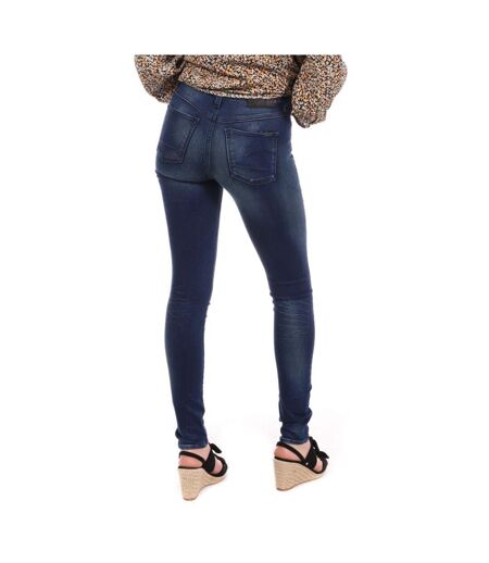 Jean Skinny Bleu Femme G-Star 3301 Jeg - W25-L32