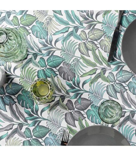 Nappe Antitache Imprimé Stylis 145x240cm Vert